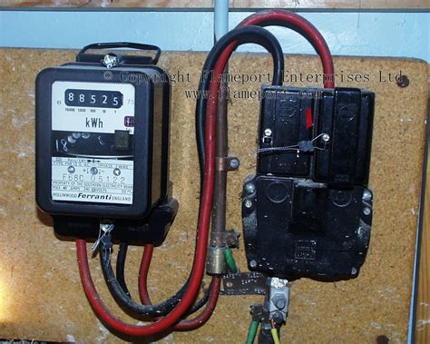 wiring an electric meter box